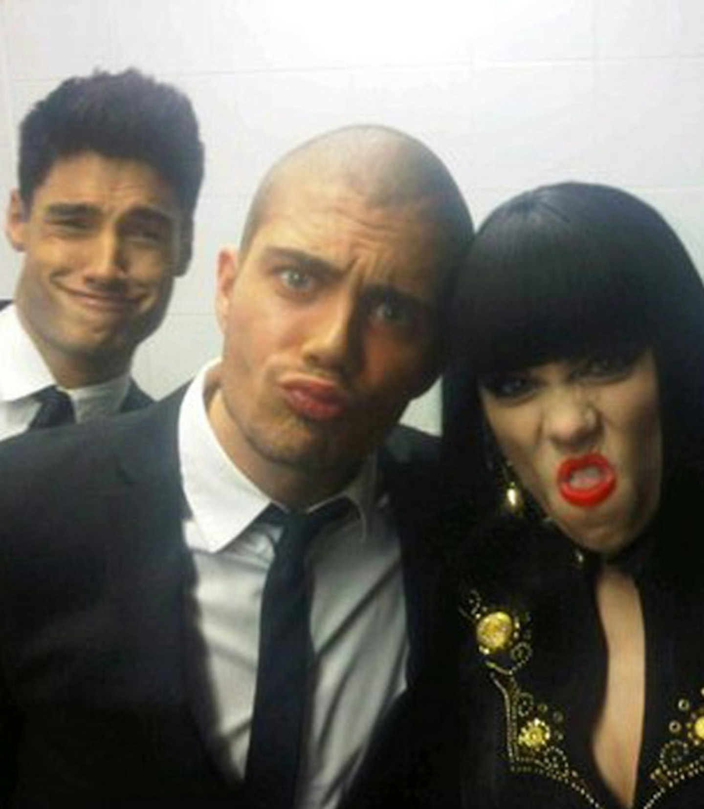 Jessie J, Siva and Max from The Wanted