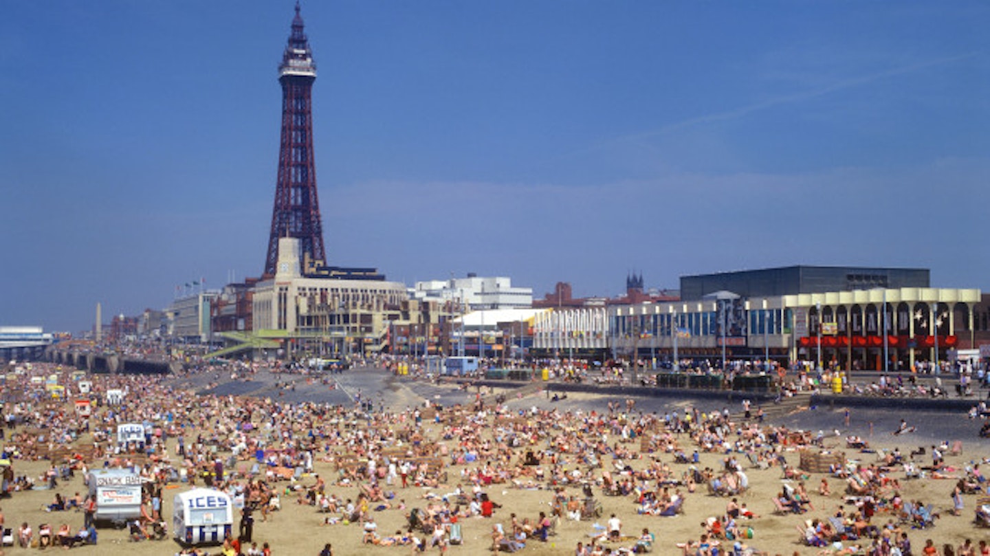 The body was found 2 miles away from Blackpool tower (stock image)