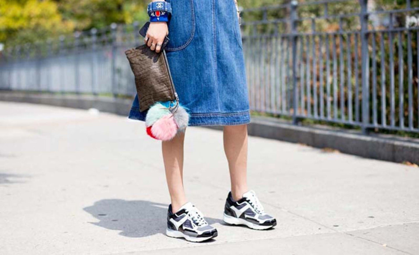 The best flats on the streets of Fashion Week>>>