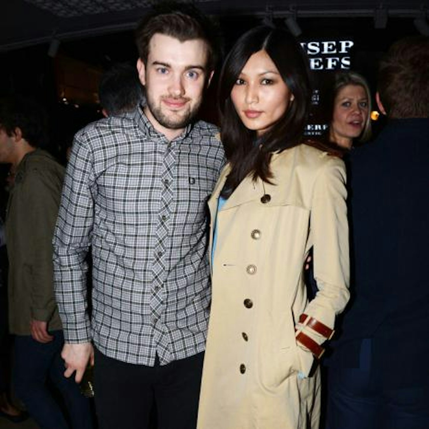 Jack Whitehall and Gemma Chan