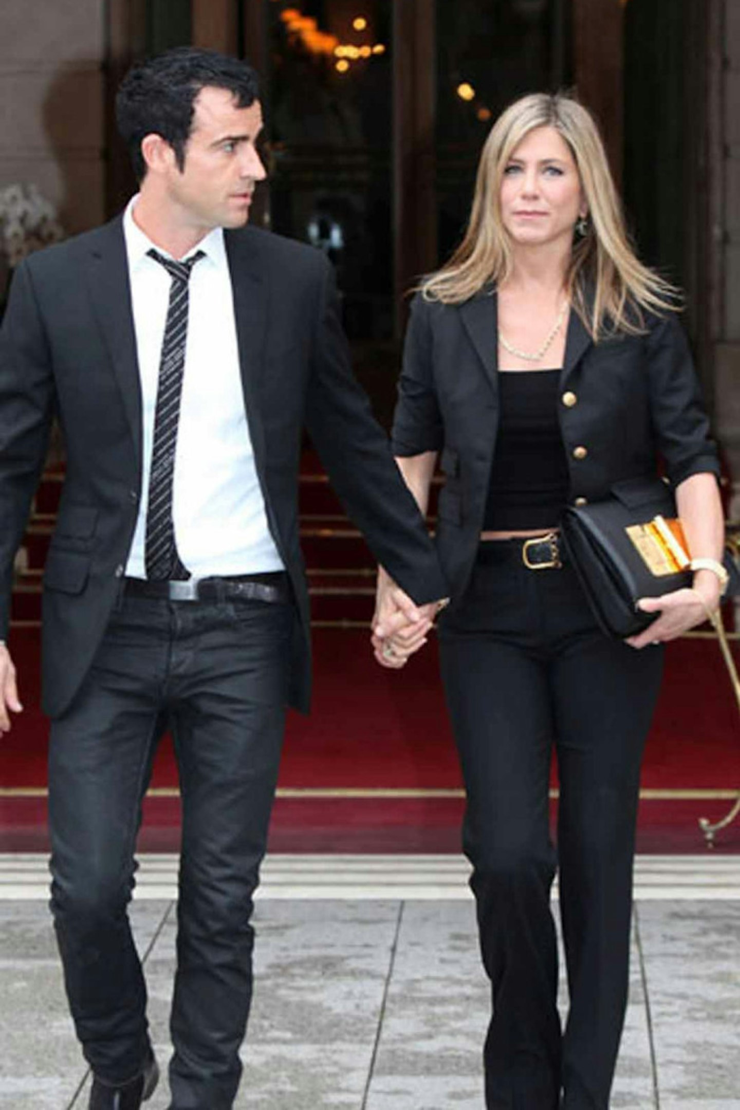 Jennifer Aniston style docle and gabbana trousers paris