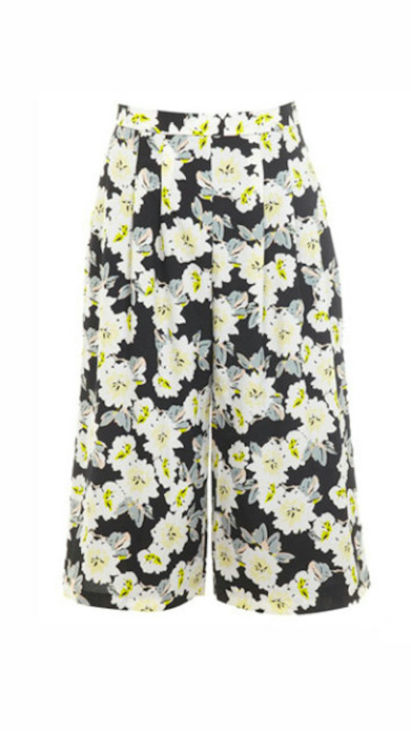 Yellow Floral Culottes £15 Miss Selfridge
