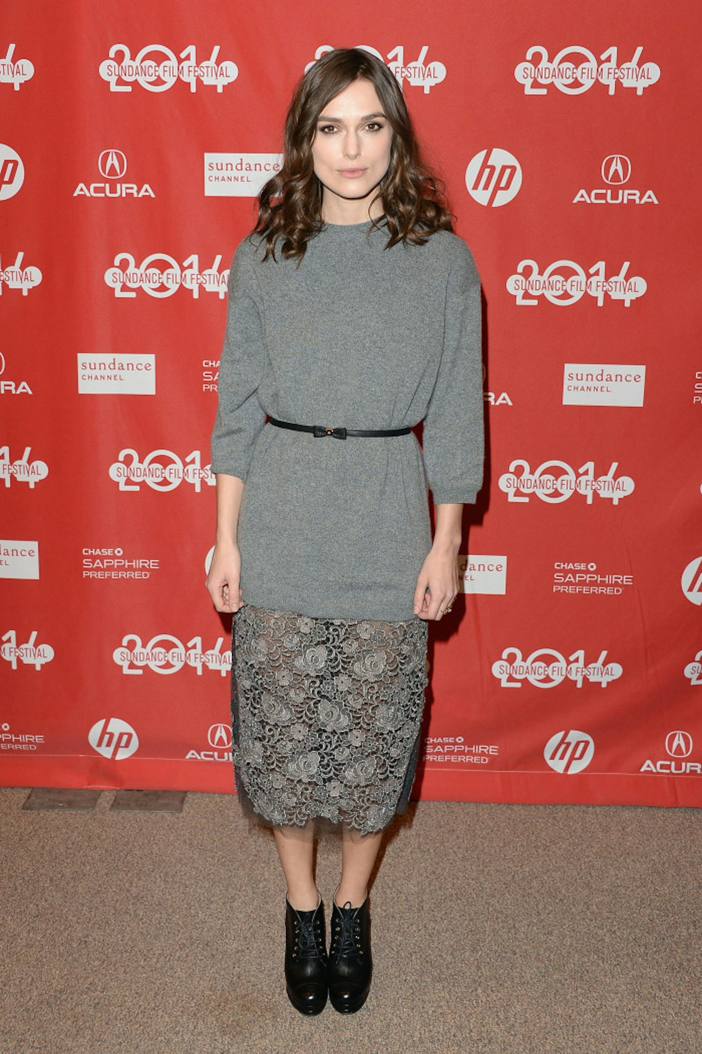 Keira Knightley at the 'Laggies' premiere at Eccles Center Theatre, 17 January 2014