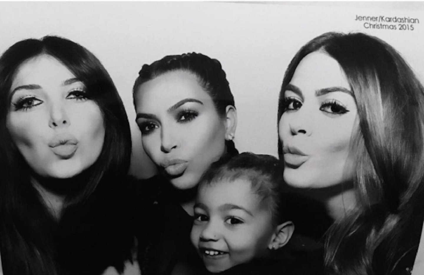 Kim Kardashian And North West Were Amongst Guests At Kris Jenner's Party [@brittgastineau / Instagram]