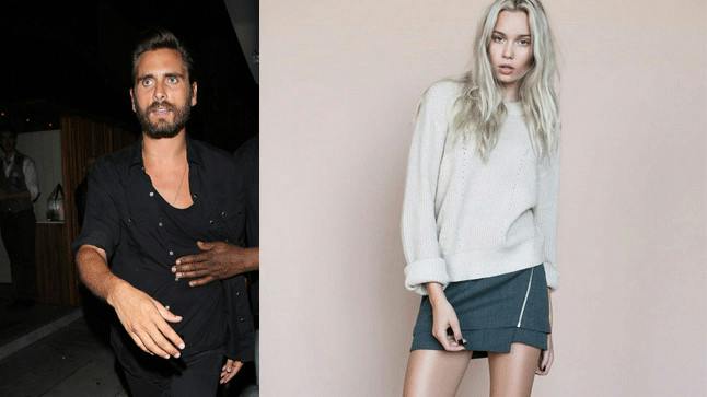 Scott Disick cosies up to 18-year-old blonde model during night out ...