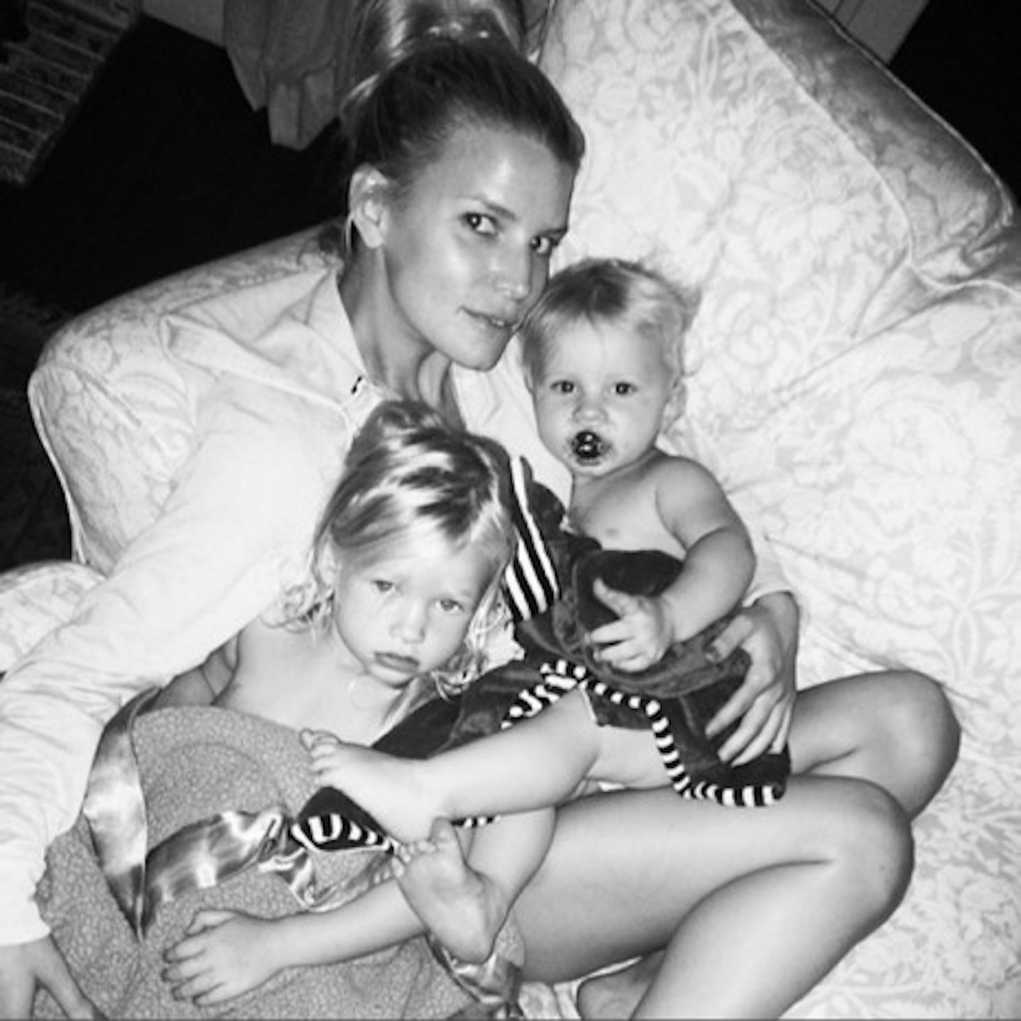 Jessica recieved abuse over her weight after having her children