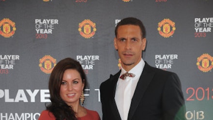Rio Ferdinand Suggests Wife Rebecca Was Out Of His League My Looks Are An Acquired Taste Closer Rio Ferdinand Suggests Wife Rebecca Was Out Of His League My Looks Are An Acquired Taste Closer