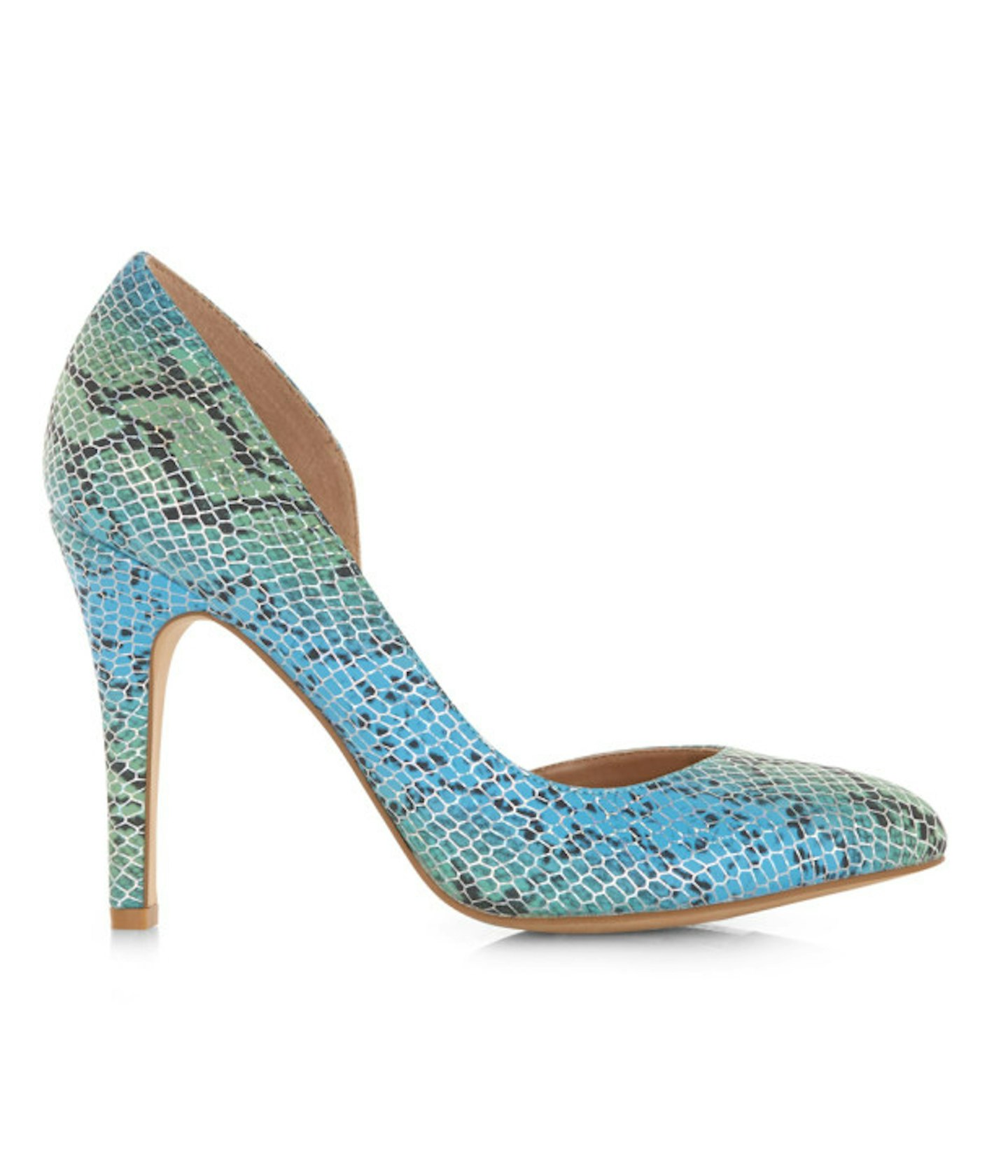 six-o-clock-shoes-new-look-green-blue-snakeskin-heels