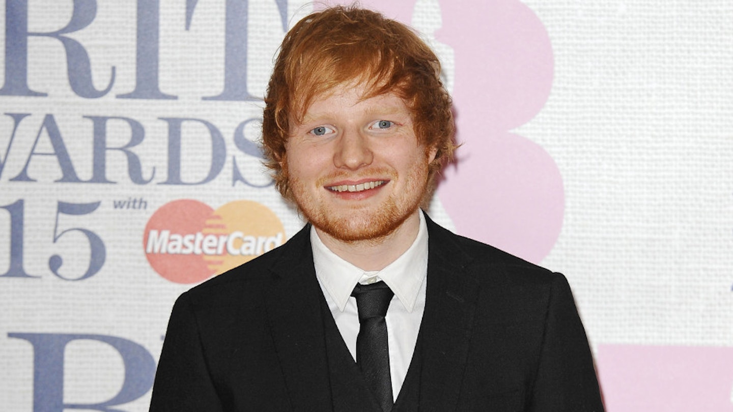 ed-sheeran-brit-awards-2015-red-carpet