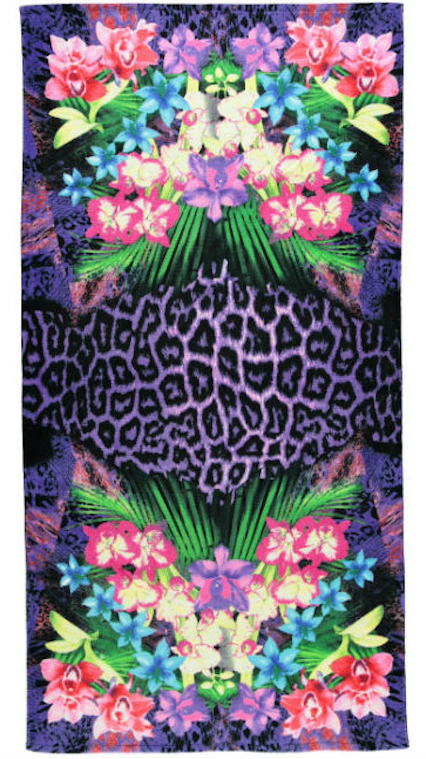 'Love by Julien Macdonald' Floral animal print towel £10