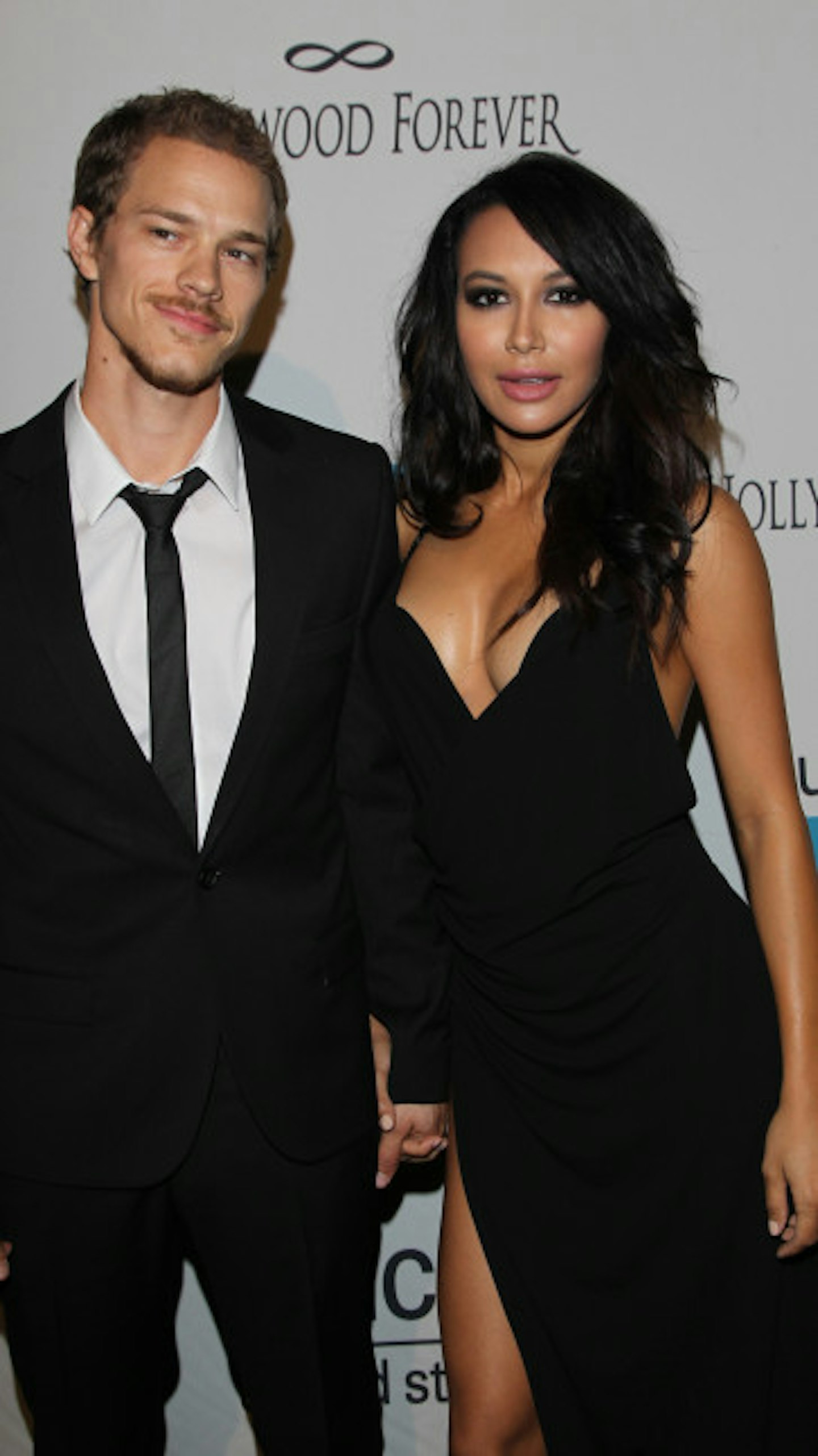 Naya with husband Ryan Dorsey