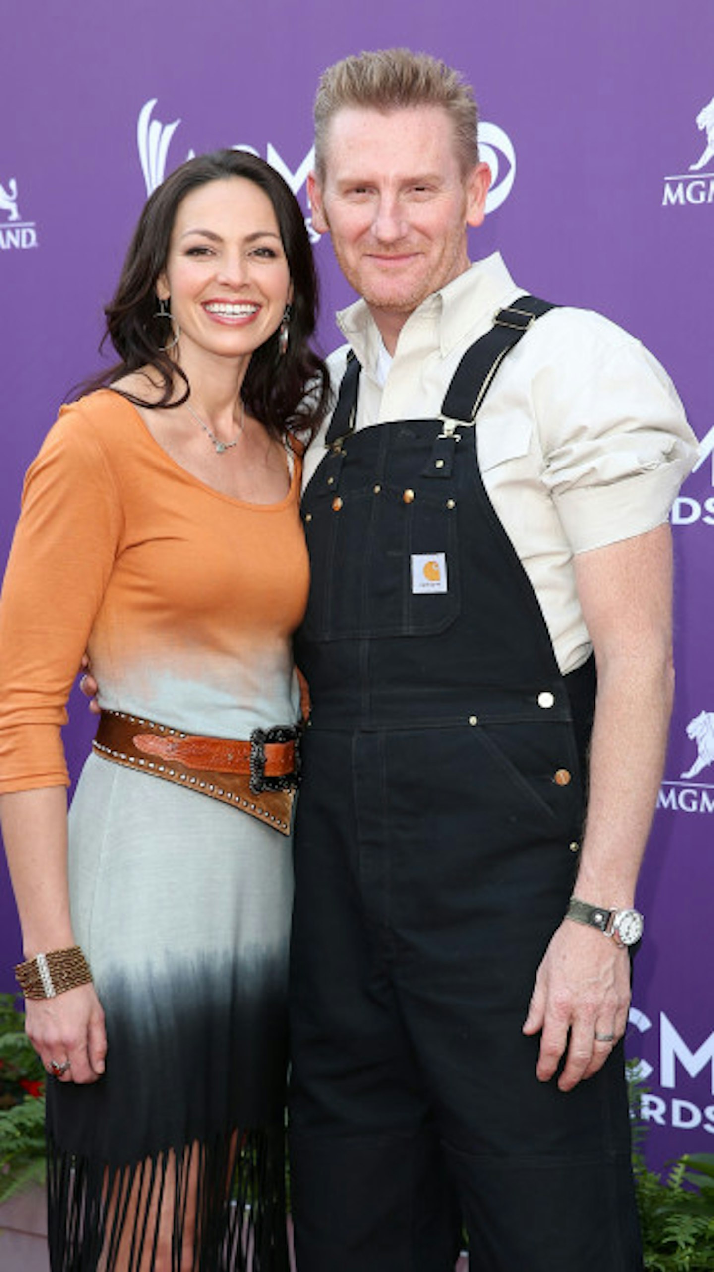 Joey with husband Rory