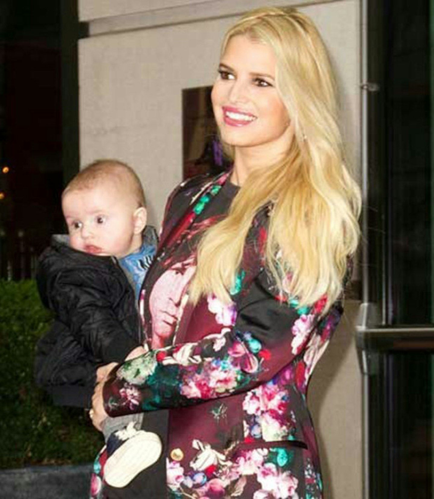 June 2013: Jessica Simpson welcomed son Ace