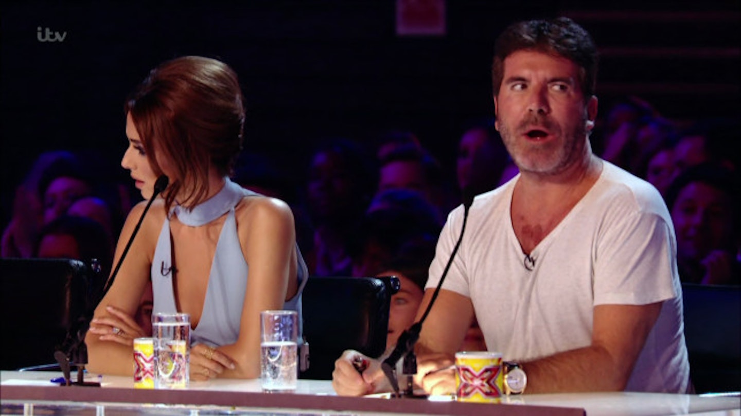 Simon admitted live judges houses was 'hell'