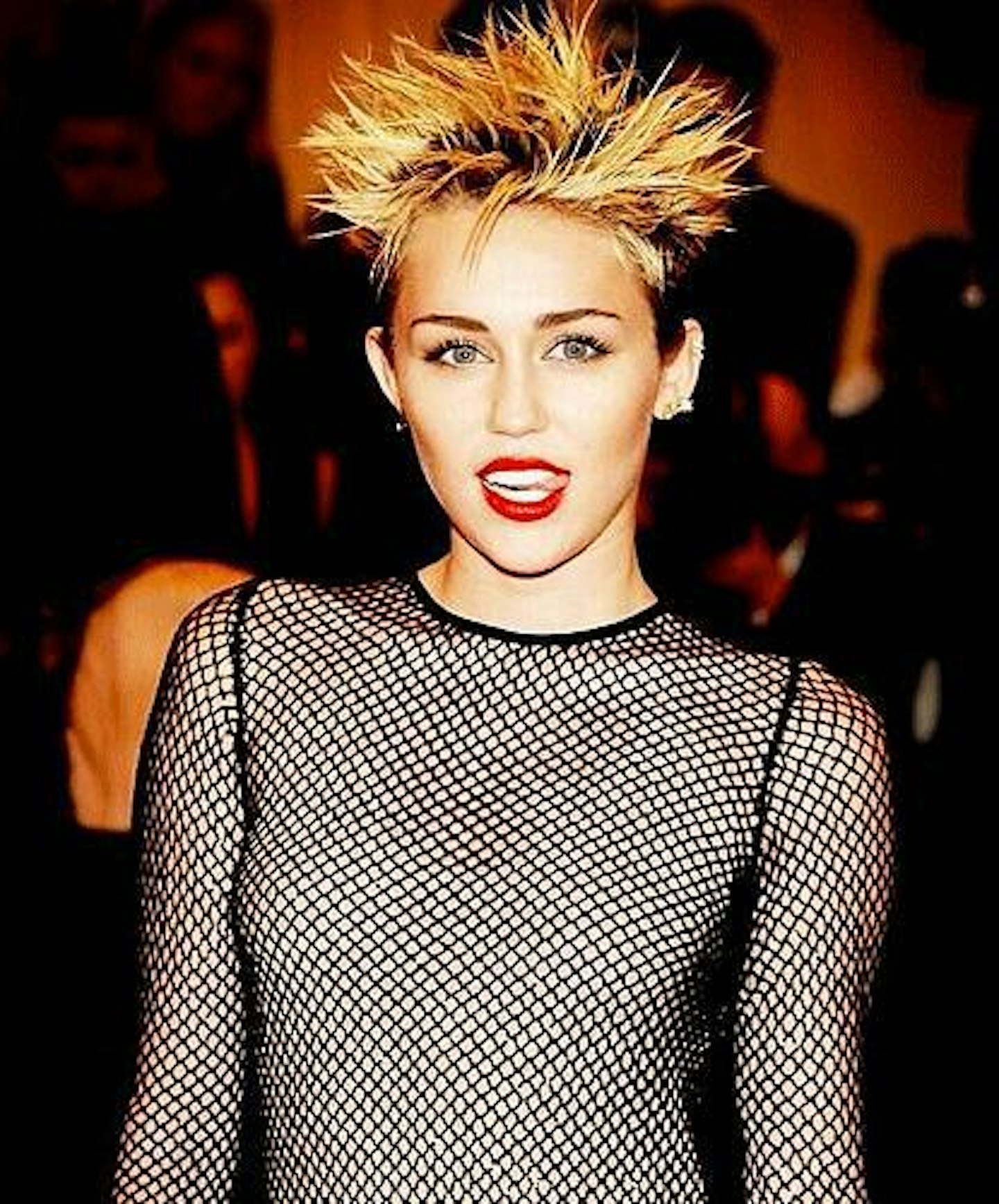 Miley Cyrus punk'd up her look for the Met Ball