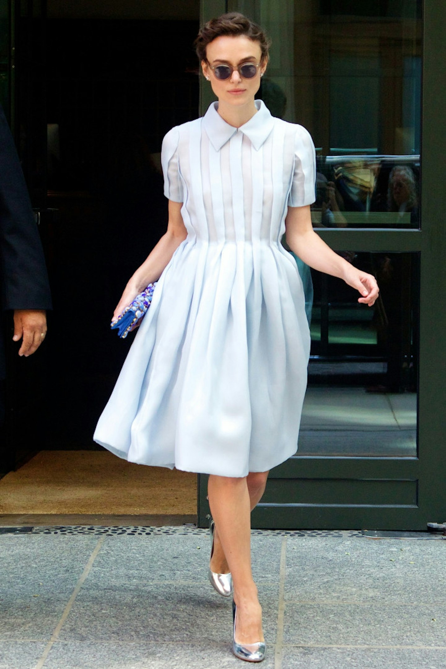 Keira Knightley in Soho, 26 June 2014