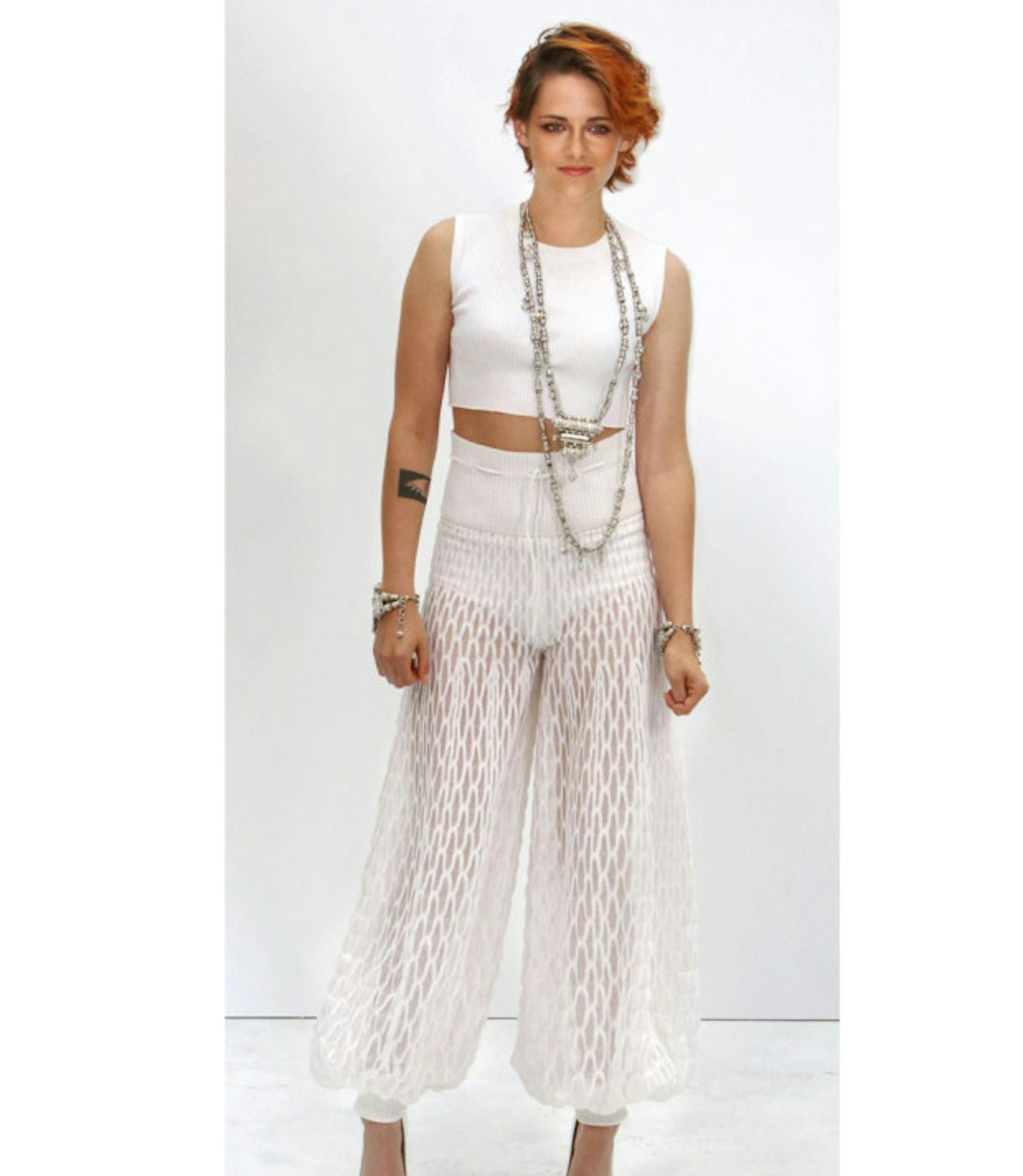 kristen-stewart-chanel-couture-show-aw-14-white-mesh-trousers-harem