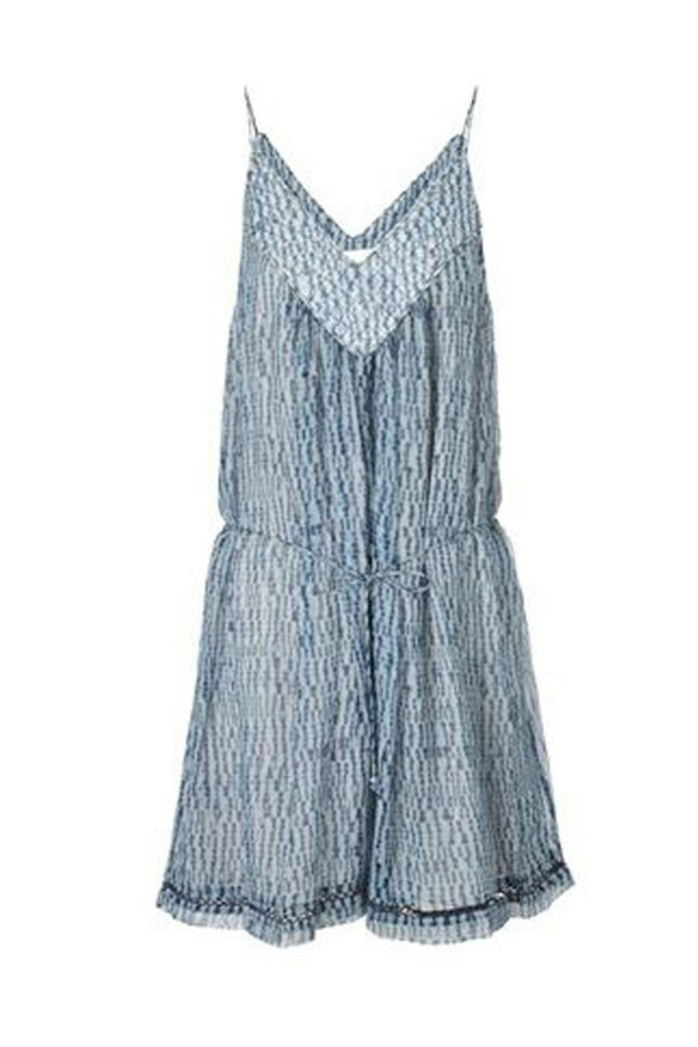 Get the St. Tropez vibe with this printed Zimmerman playsuit.