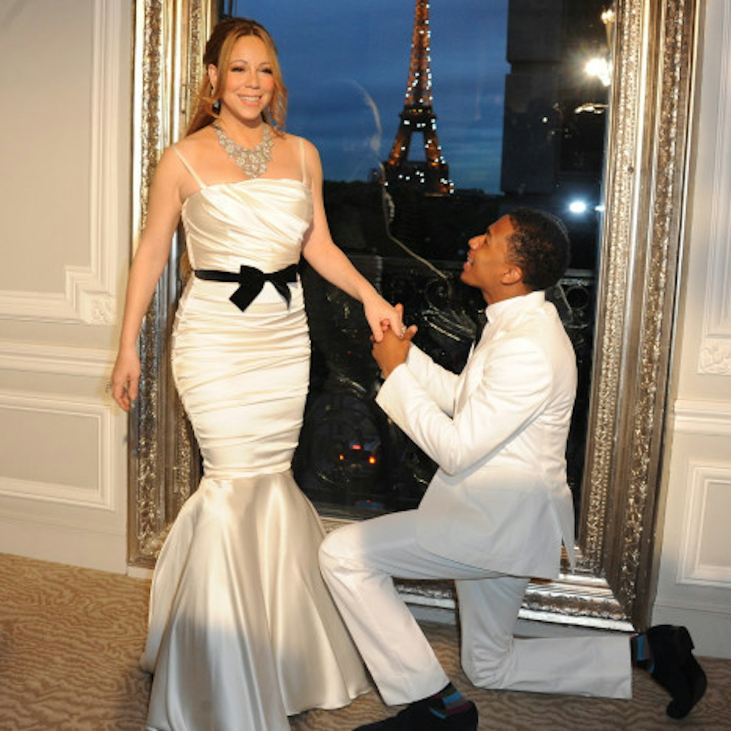 Nick Cannon and Mariah Carey in happier times