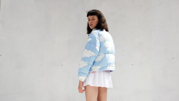 lazy oaf cloud coat