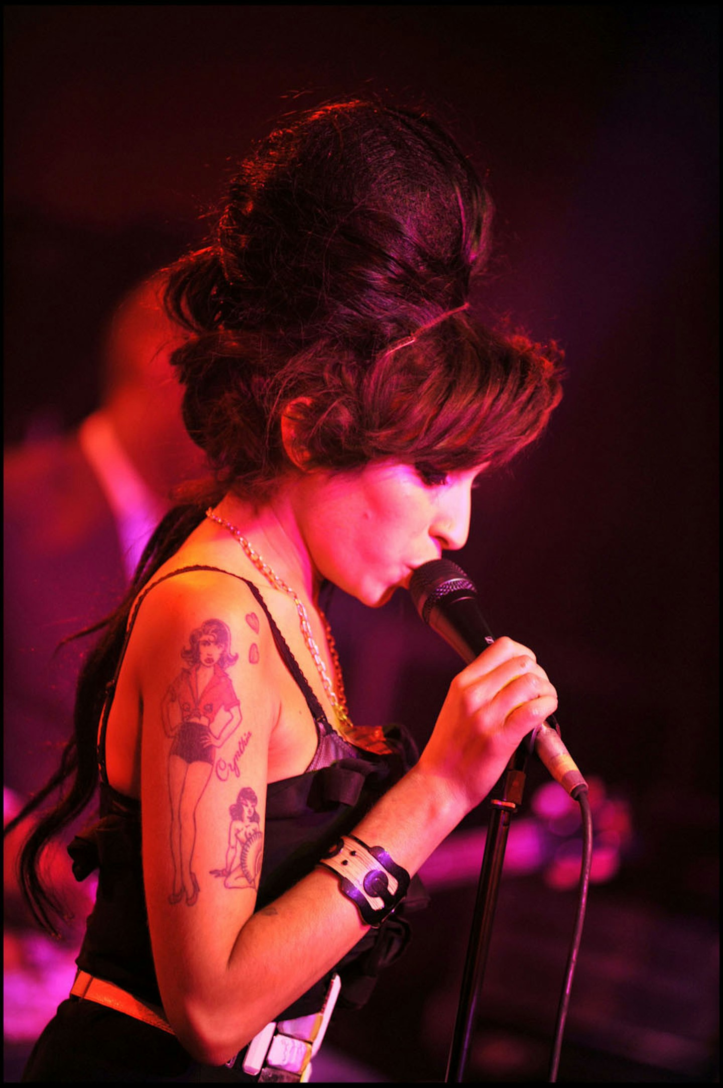 Amy performed at a Party held for the opening of the Boutique "Fendi", during Paris Fashion Week Fall/Winter 2008-2009, Paris.