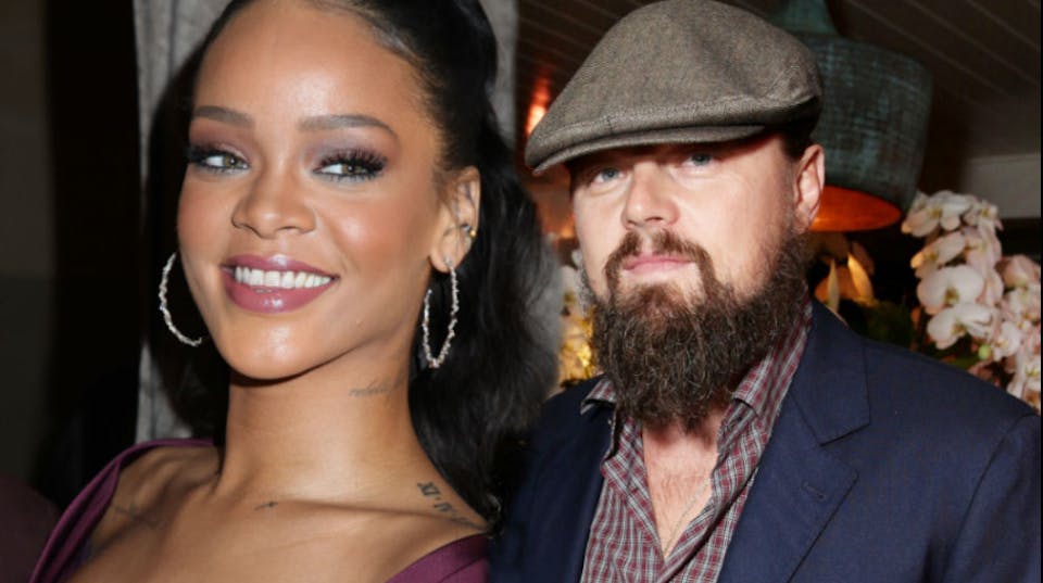 Rihanna and Leonardo DiCaprio pictured together for the first time at