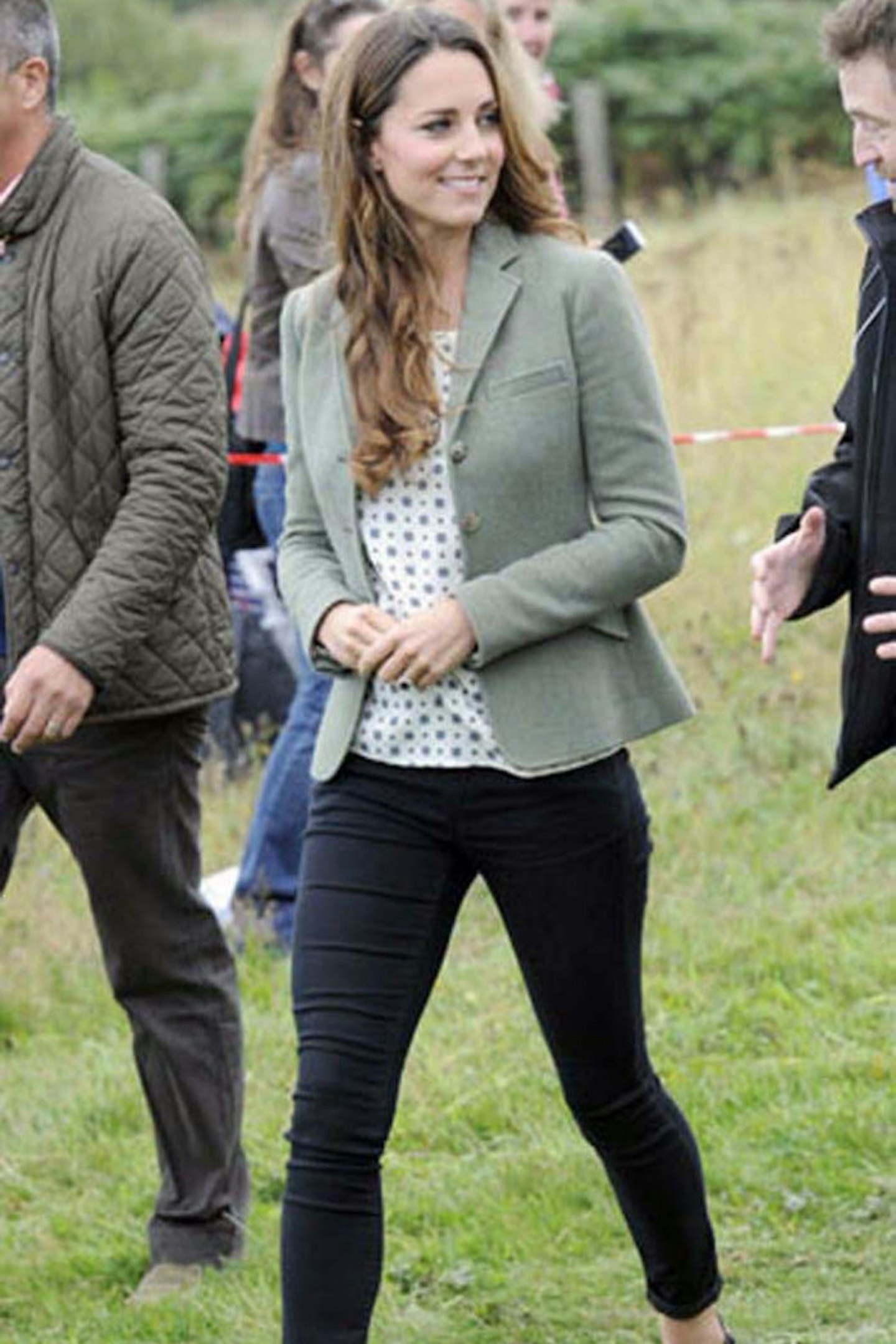 The Duchess of Cambridge at the Ring of Fire marathon at Breakwater country park in Holyhead, Anglesey, 30 August 2013