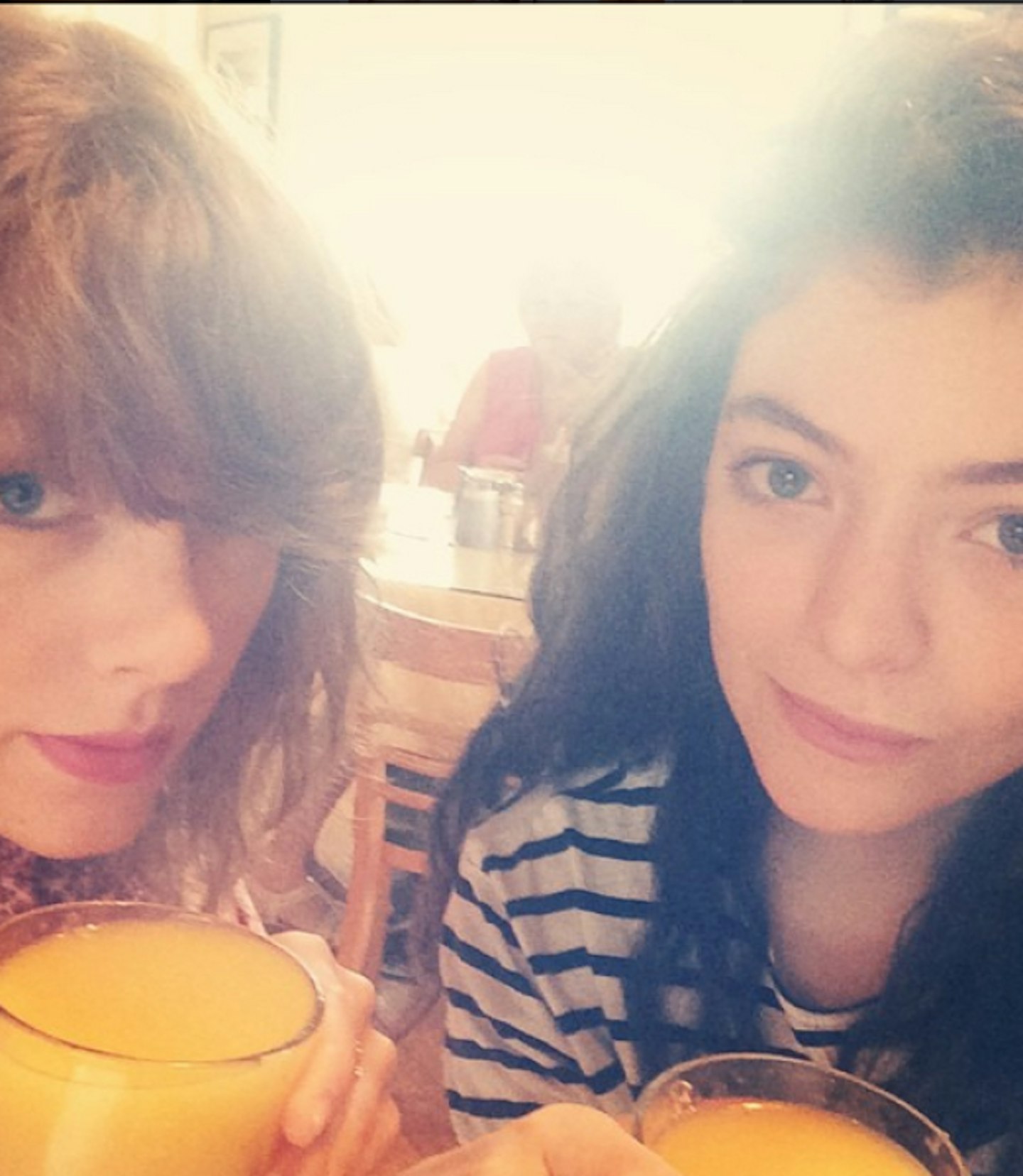 Oh yeah, and she's also besties with Lorde (why aren't we best friends with Taylor, too?!)