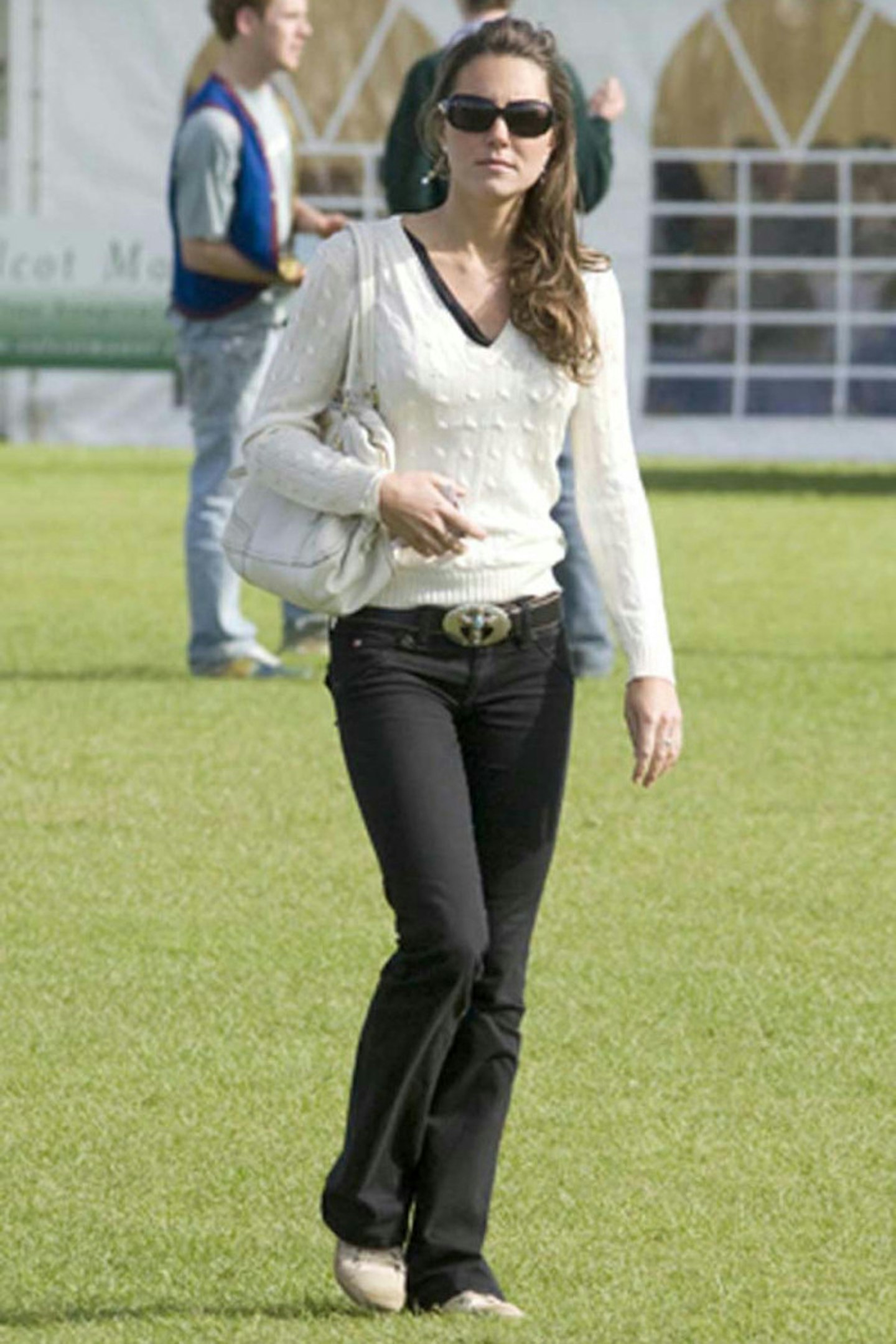 Kate Middleton at the 'Tusk' Charity Polo Match at the Beaufort Polo Club, Westonbirt, Gloucestershire, 22 June 2008