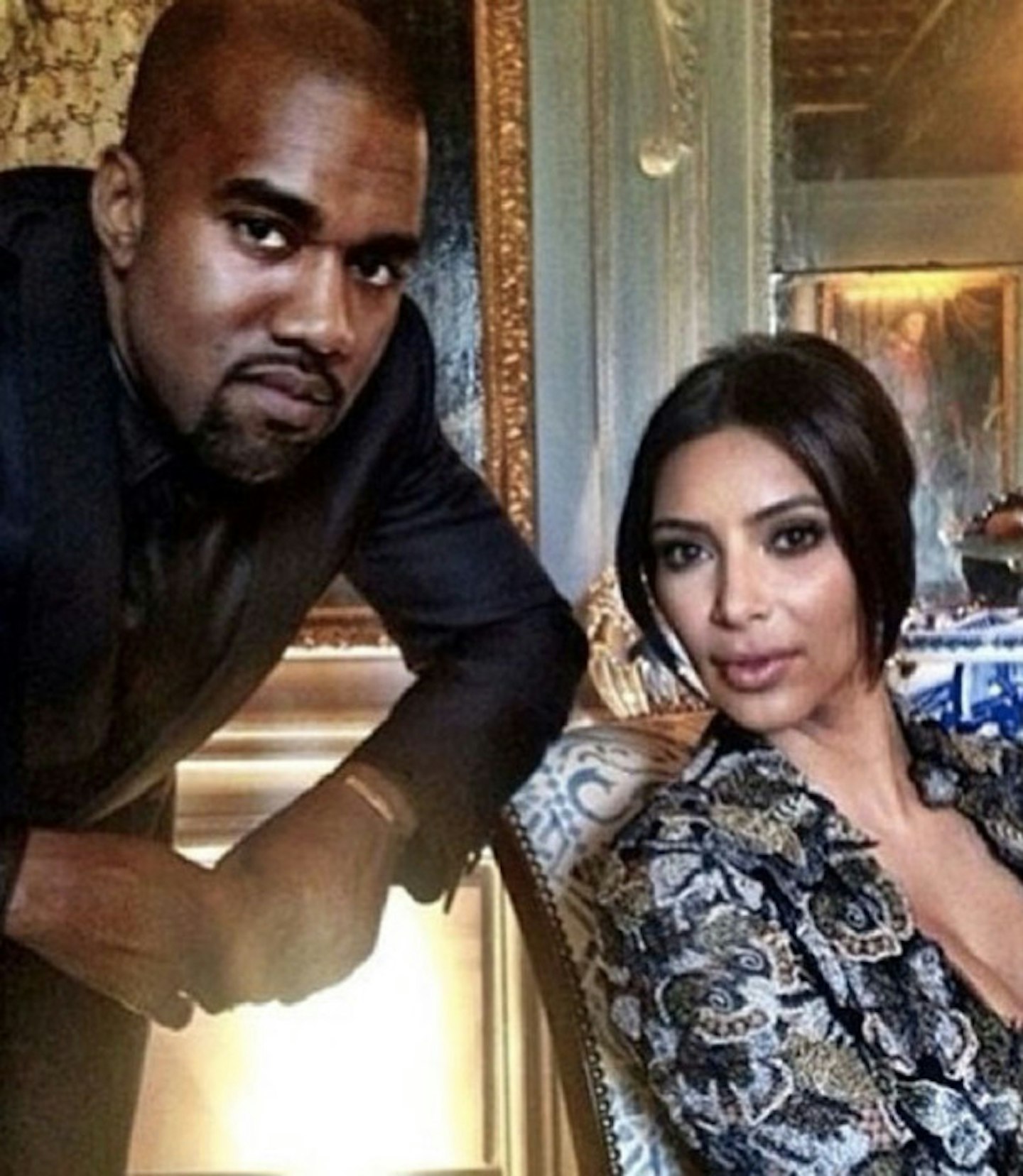 Kanye West & Kim Kardashian