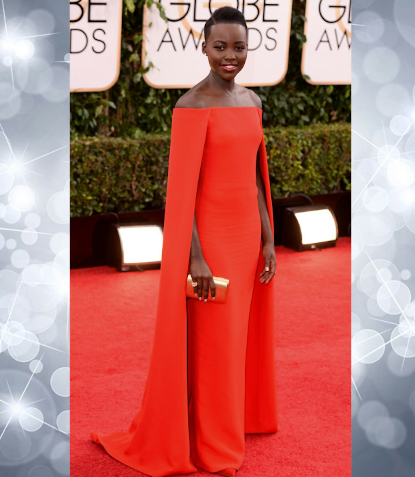 Lupita Nyong'o in Ralph Lauren