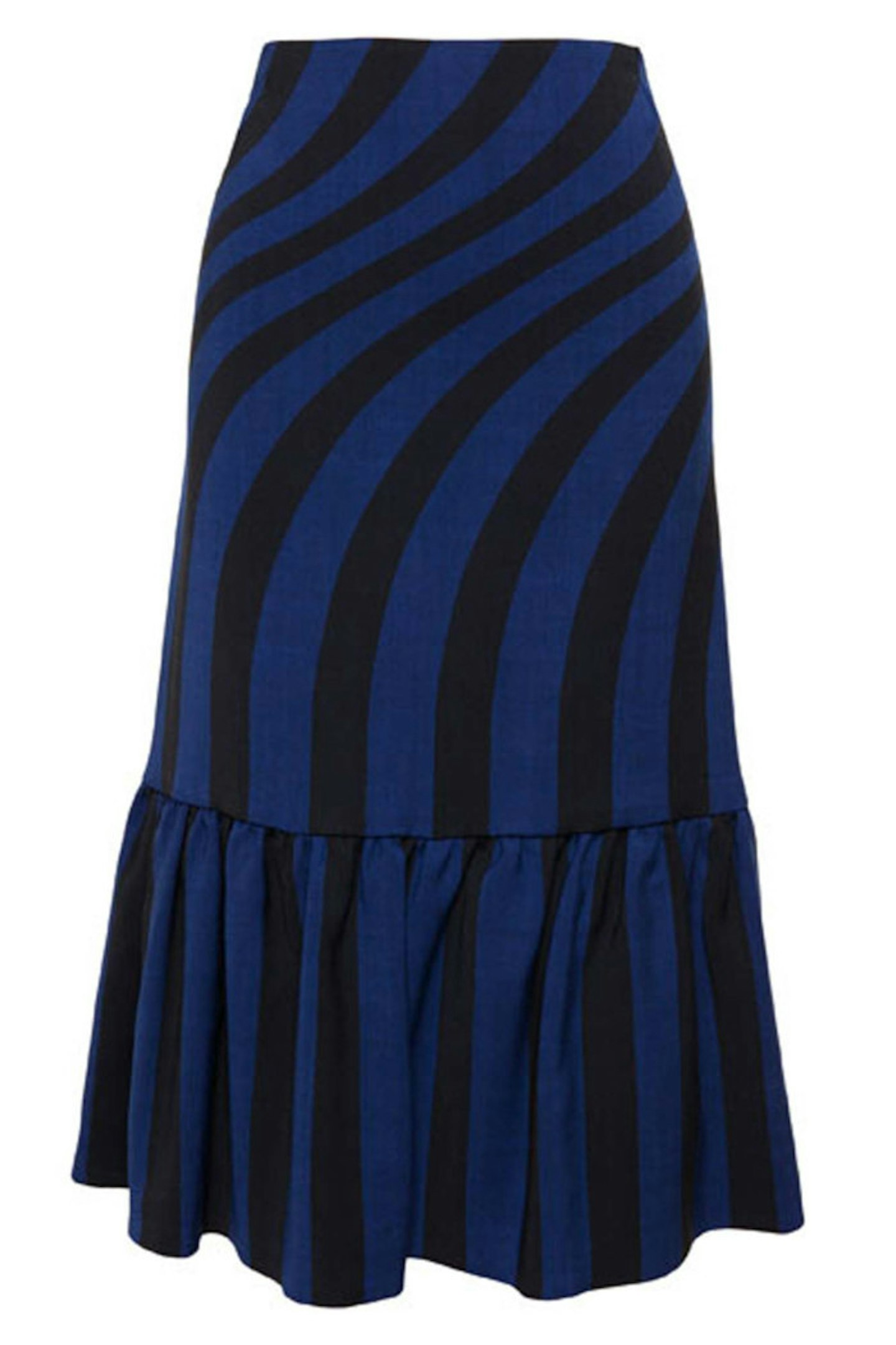 Swirl Skirt With Ruffle Hem, £525, Dries Van Noten at Browns