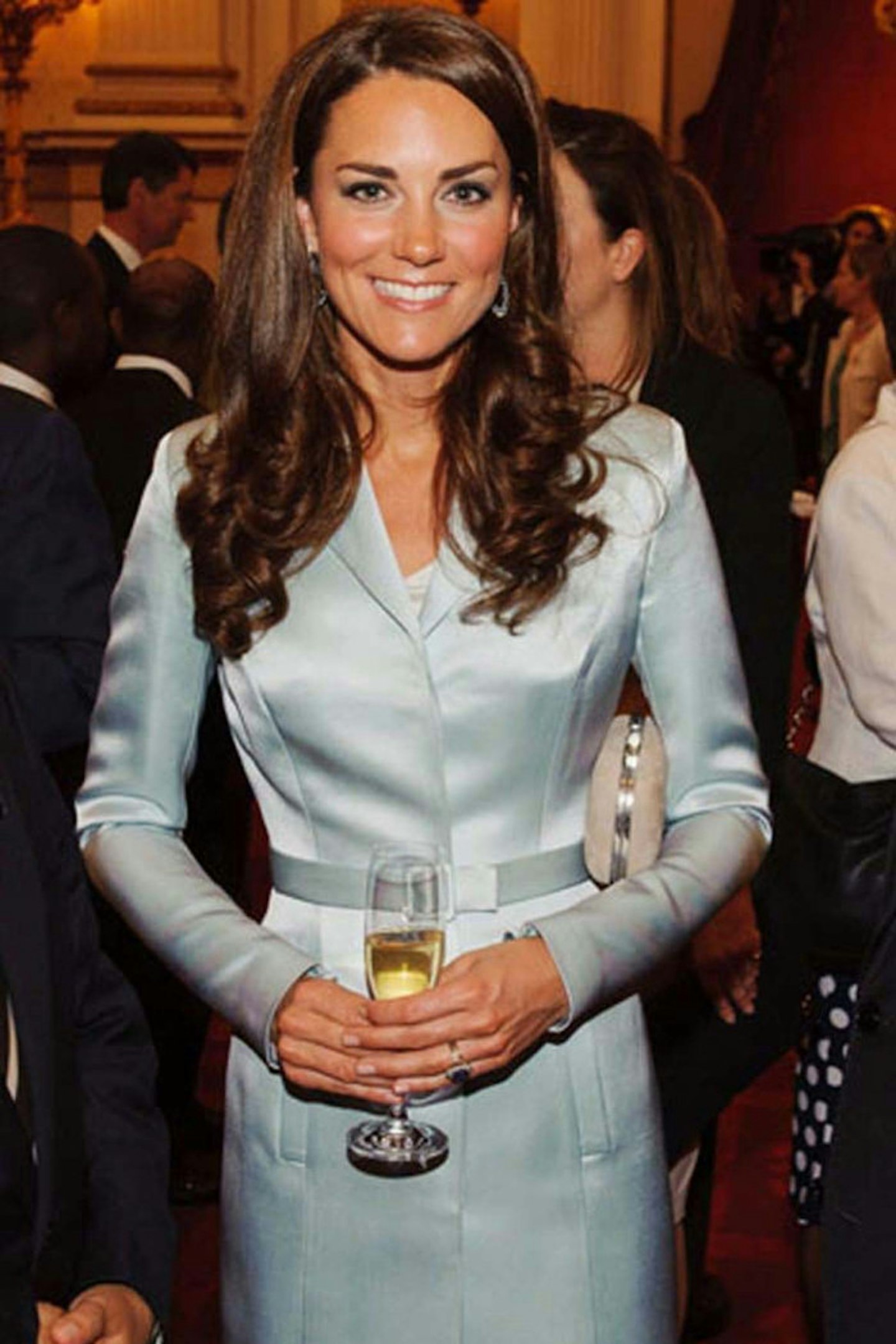 Kate Middleton in Christopher Kane, 2012 Olympic Games Opening Ceremony, 27 July 2012