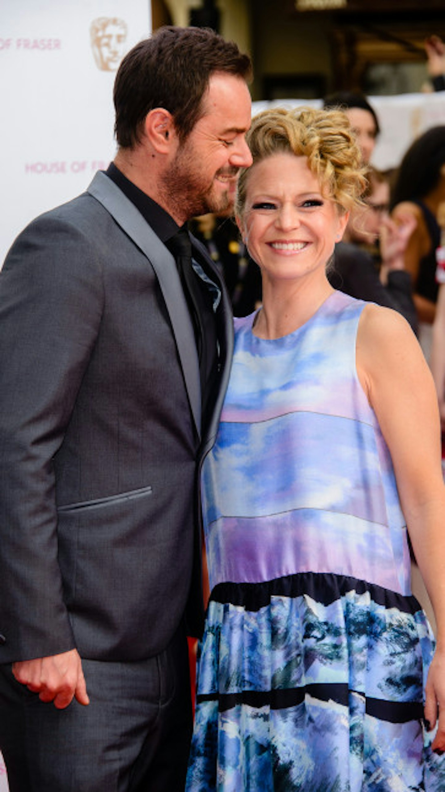 Danny Dyer and on-screen wife, Kellie Bright