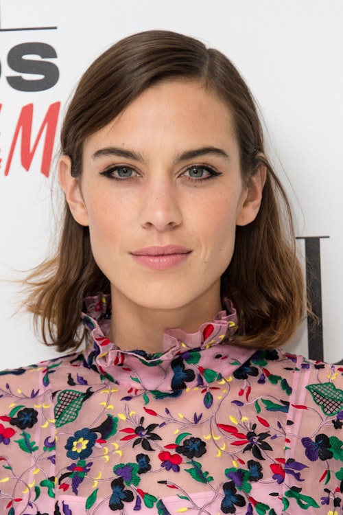 Alexa Chung's Best-Ever Hair Moments: Tousled Waves, Blunt & Ombre Strands | Grazia