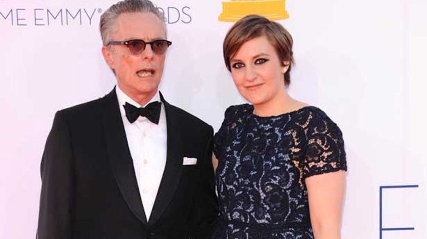 Lena Dunham and dad Carroll
