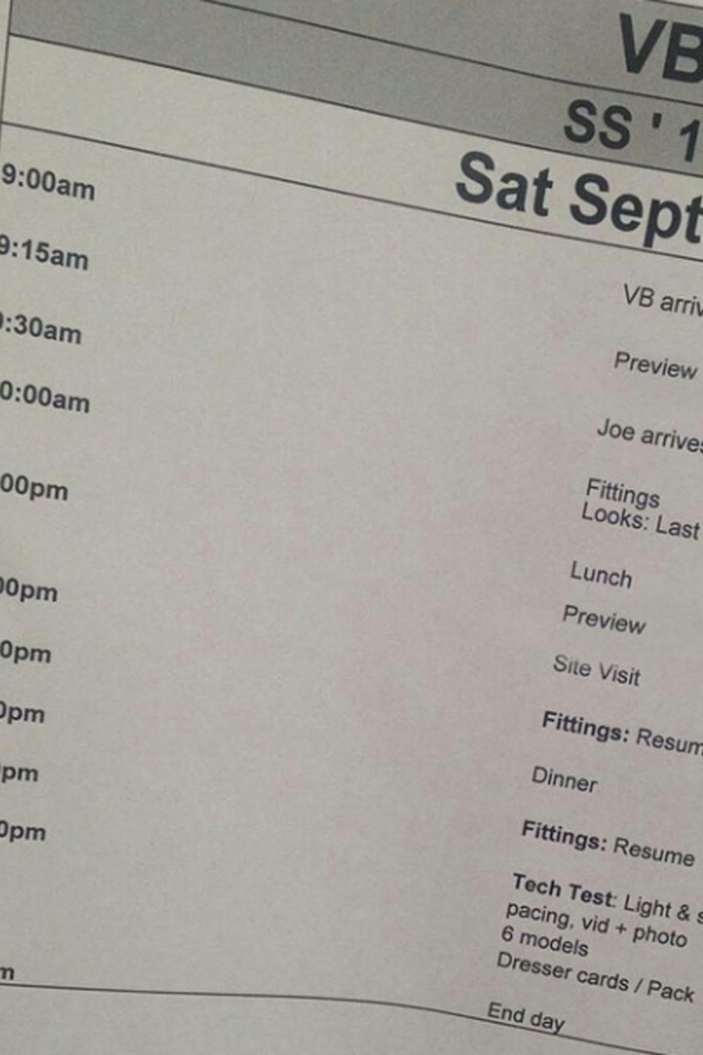 @victoriabeckham: #VBSS15 tomorrow 10am x vb #NYFW