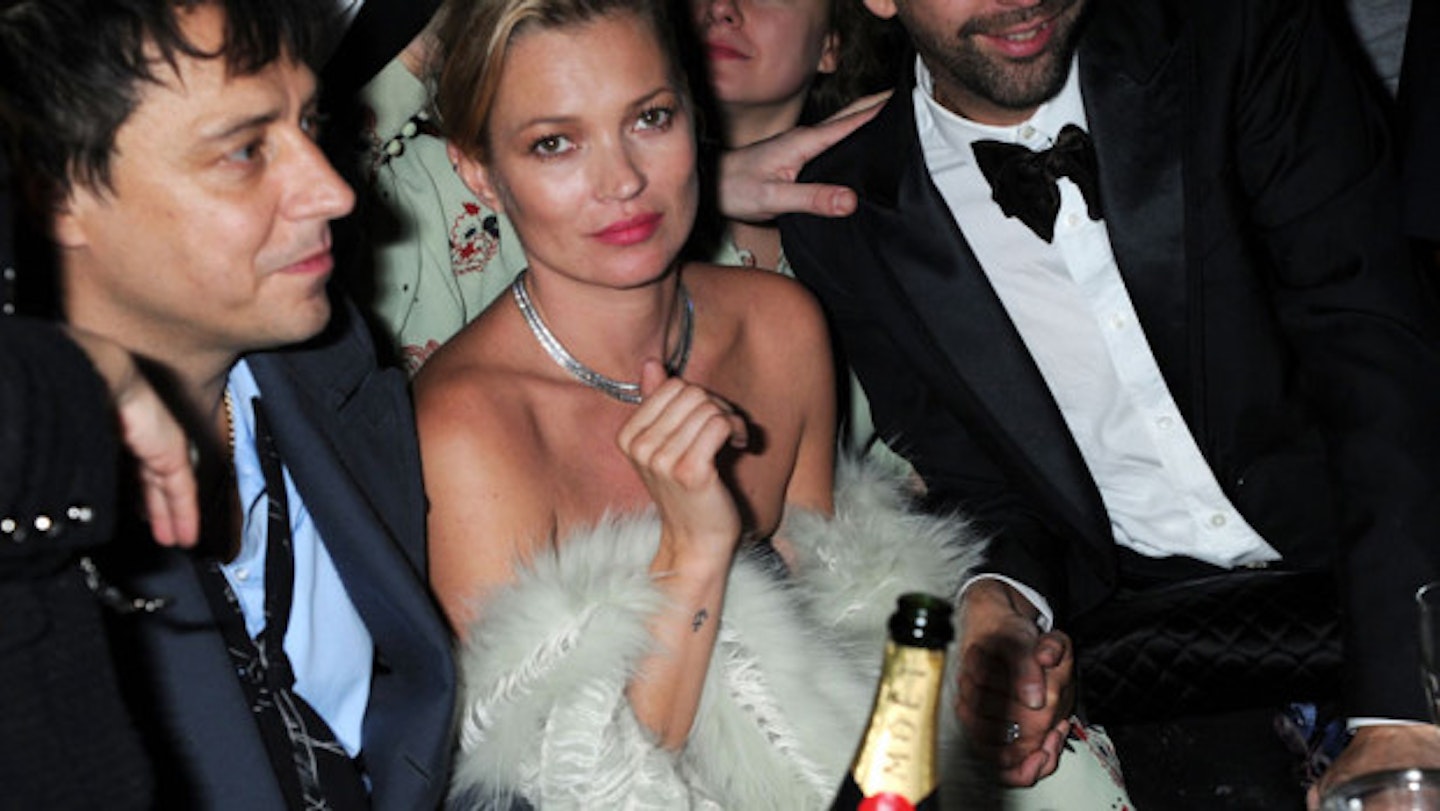 Jamie Hince and Kate Moss in London in 2011