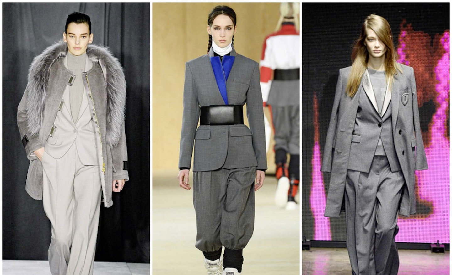 4. Be a grey suit