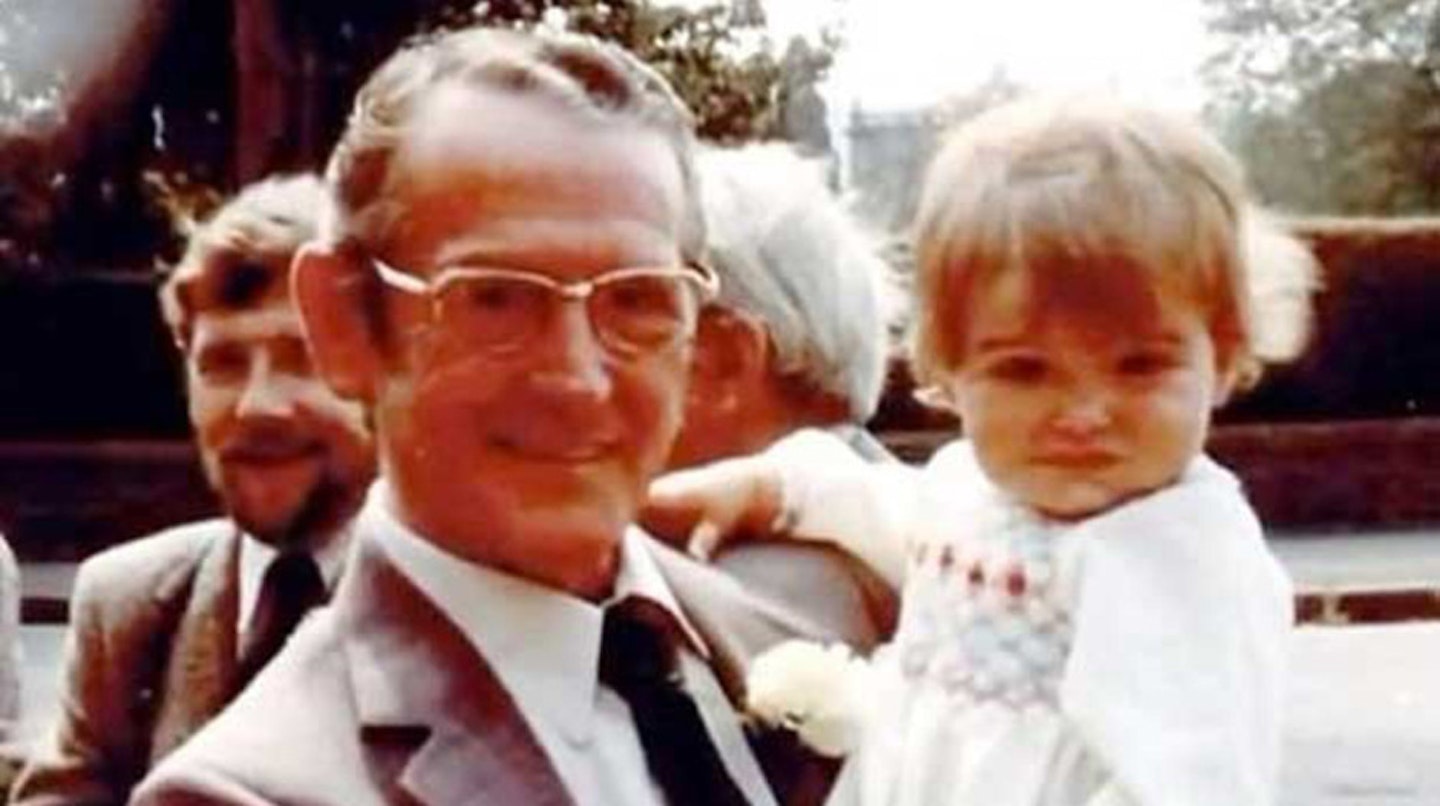Katherine Jenkins and her dadda