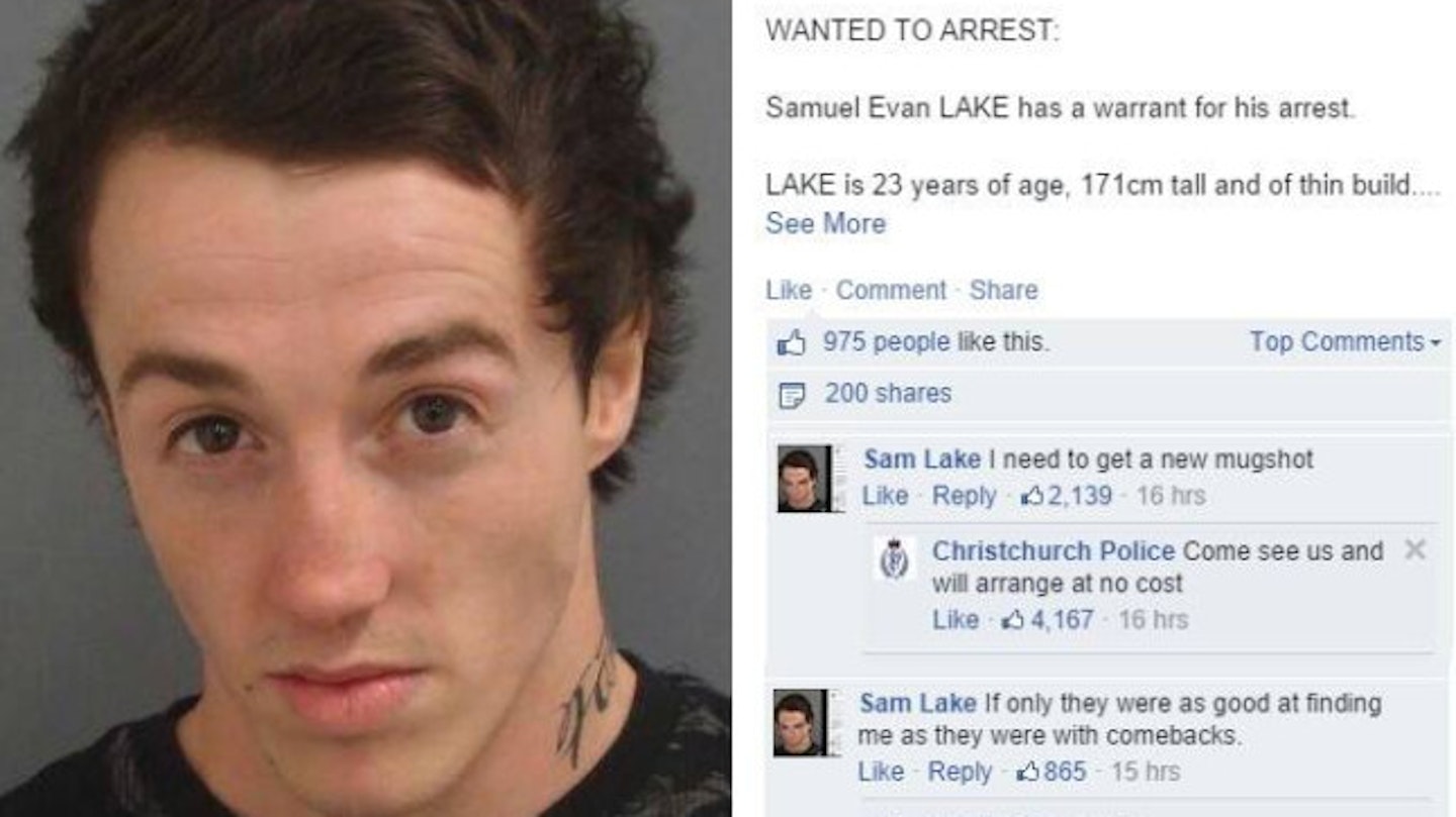 Sam Lake incriminated himself on Facebook