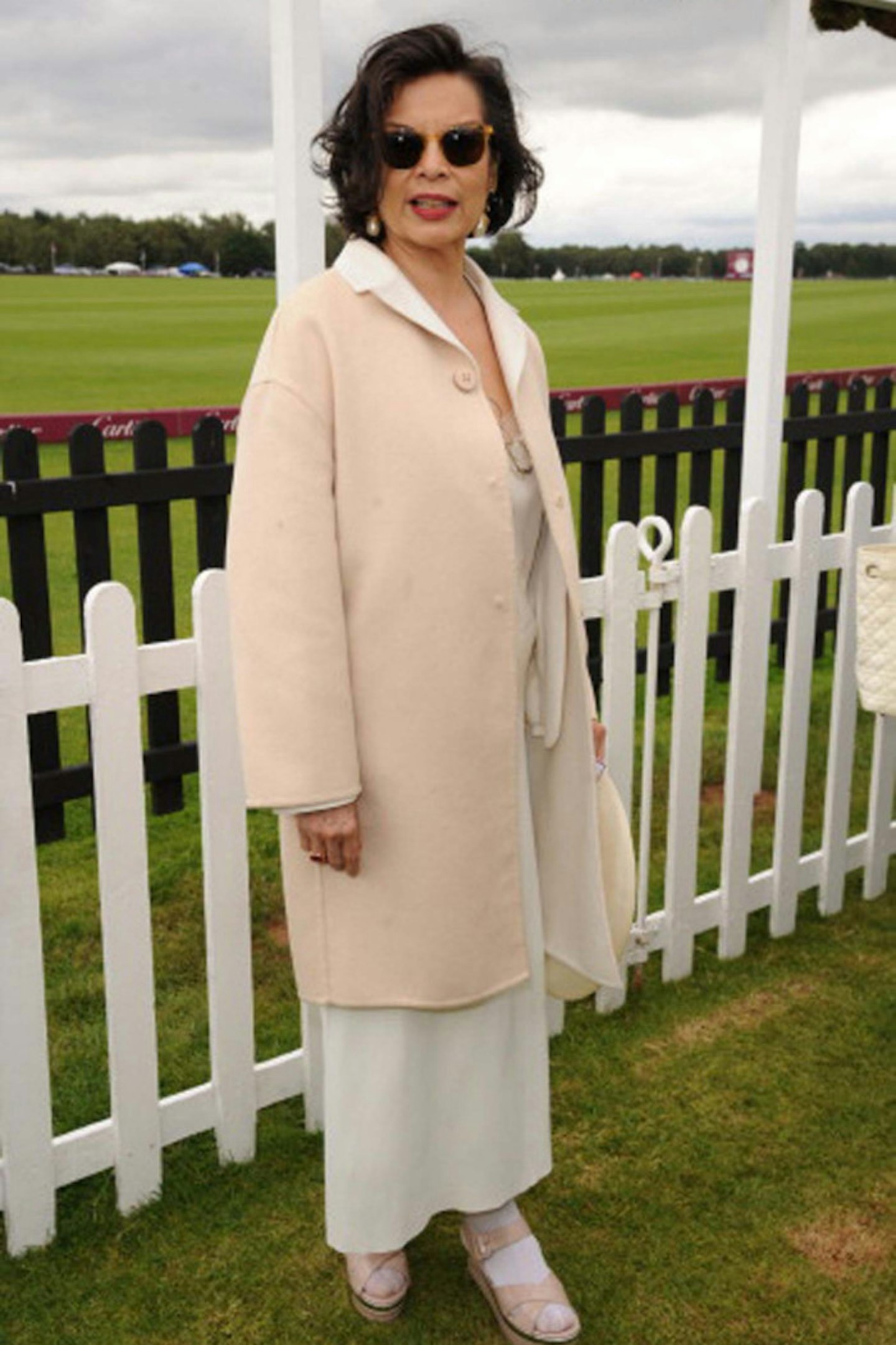 Bianca Jagger at the Cartier Queen's Cup Final