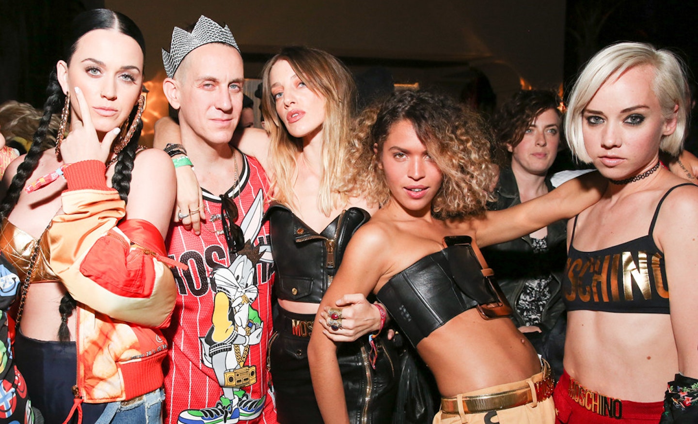 Jeremy Scott and his Moschino crew at Coachella 2015