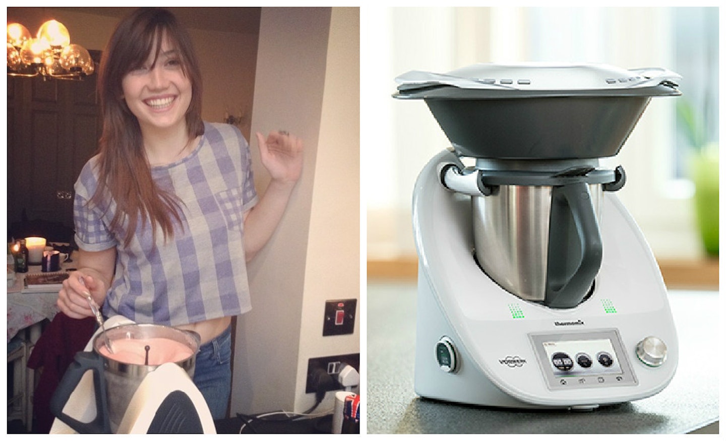 Daisy Lowe and her Thermomix on Instagram
