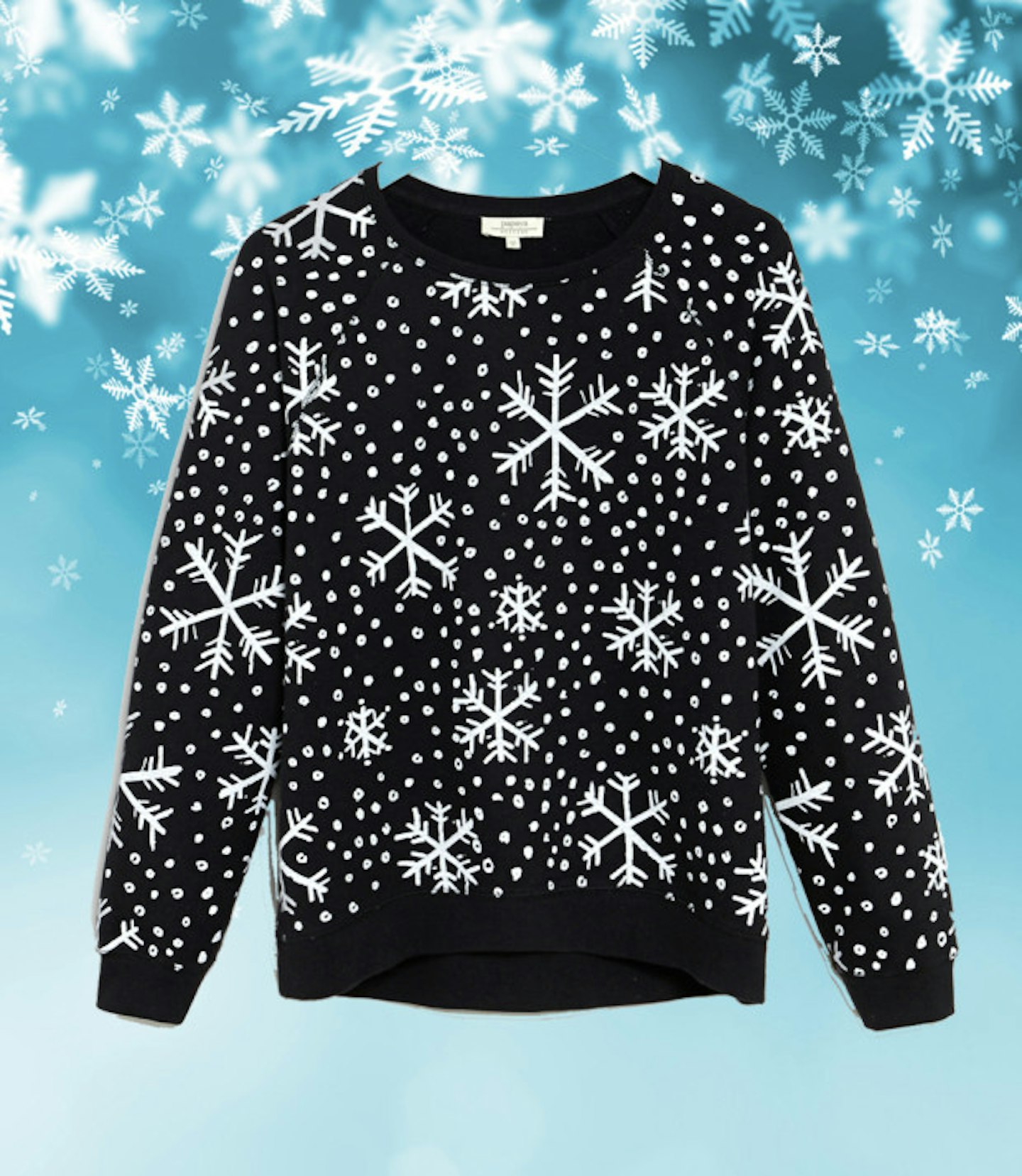 christmas-jumpers-matalan-black-white-snowflake-jumper