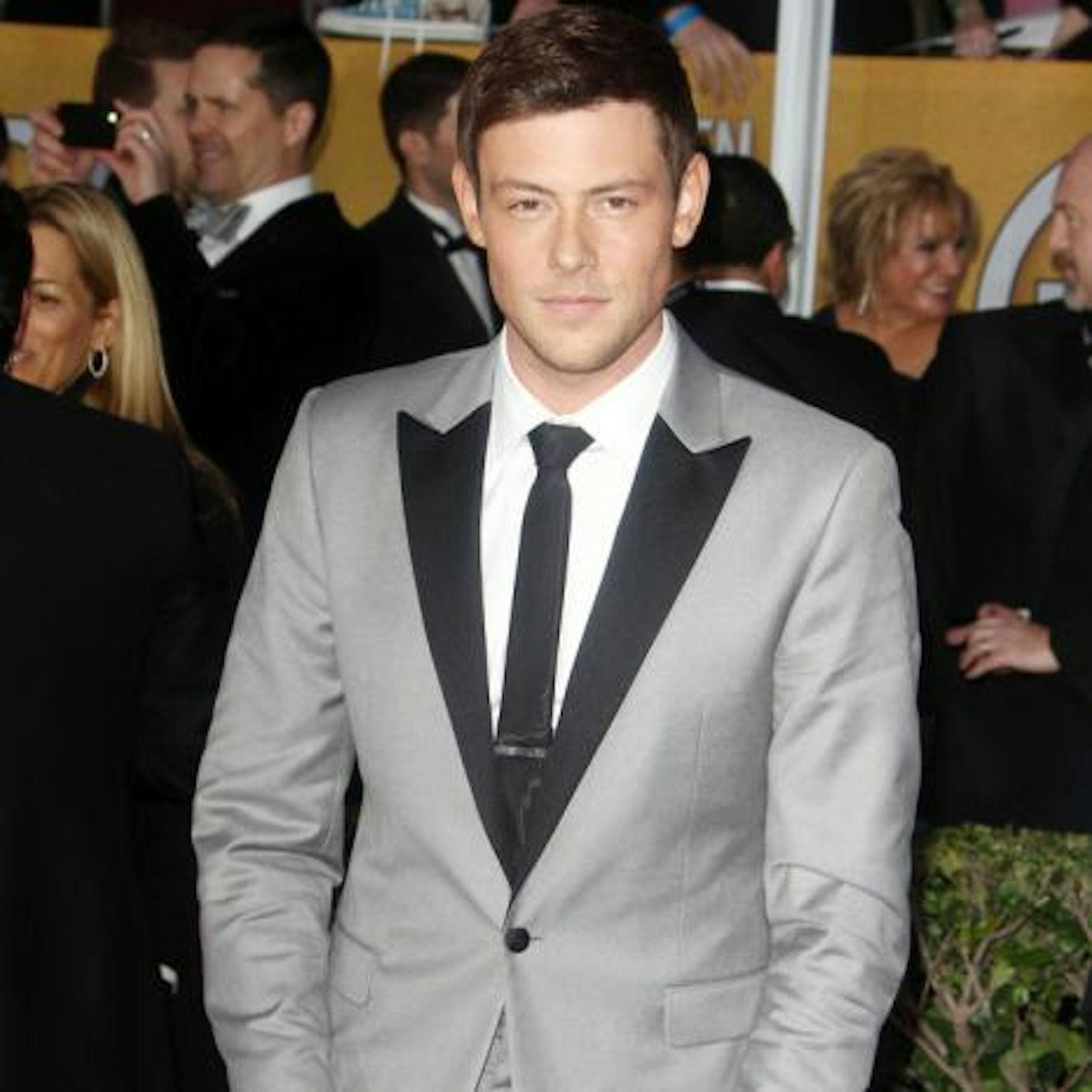 Cory Monteith pictured at the Annual Screen Actors Guild Awards in January