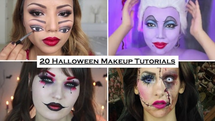 idiom Af storm Smitsom sygdom Halloween makeup: 20 AMAZING (and spooky) beauty tutorials to try this  Halloween | Closer