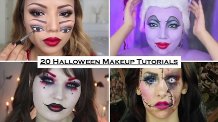 Halloween makeup: 20 AMAZING (and
