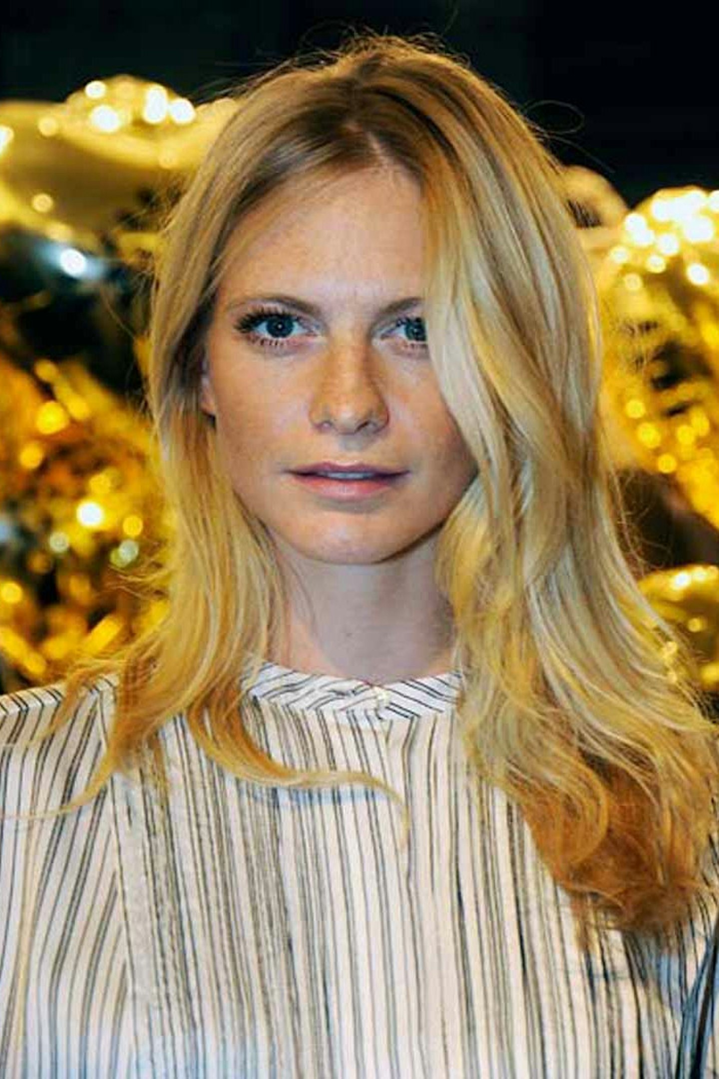 Poppy Delevingne at the Mulberry and Refinery 29 Cara Delevingne collection launch