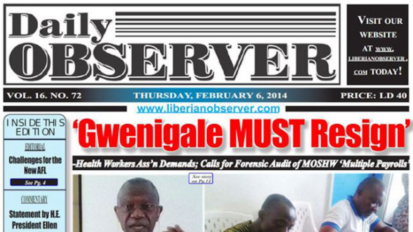 The story was originally published in the Daily Observer